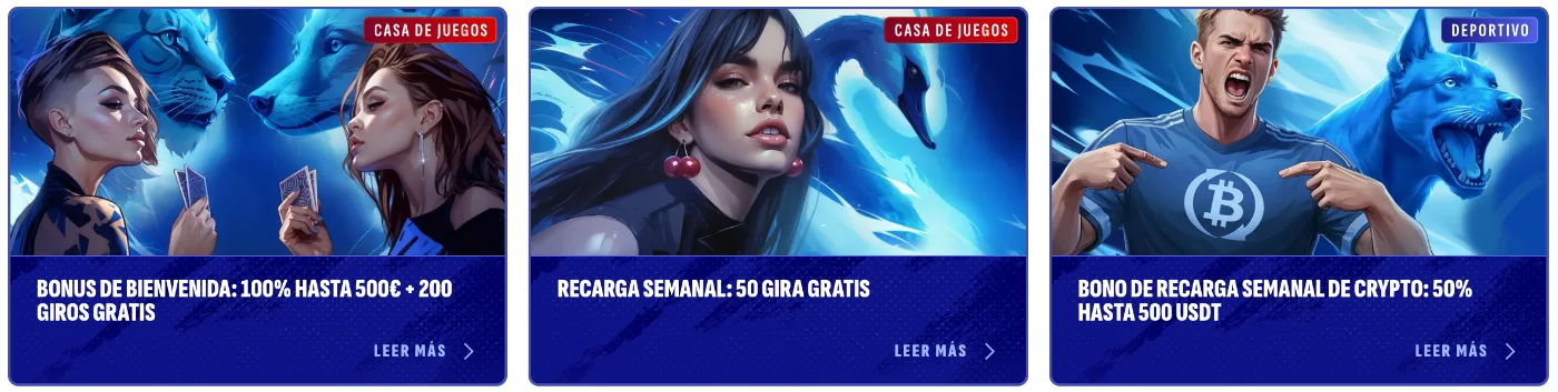 Promociones activas y ofertas de giros gratis en Bankonbet Casino